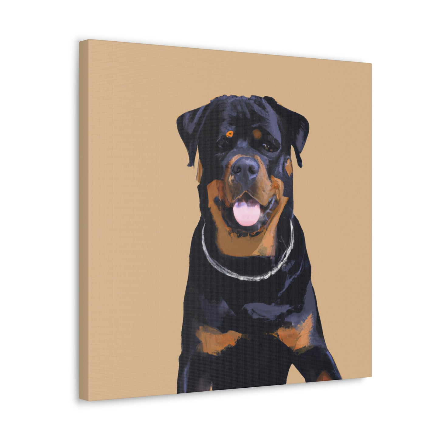 "Rottweiler in Simplicity" - Canvas