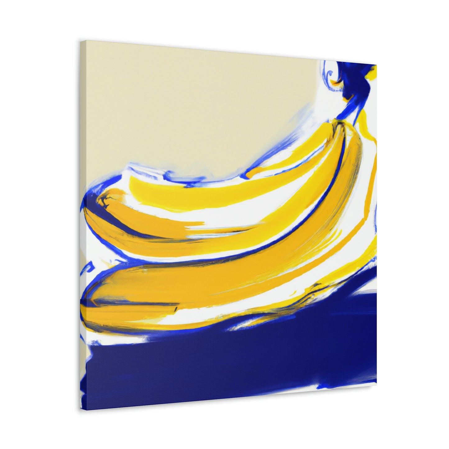 "Banana in Expressionism" - Canvas