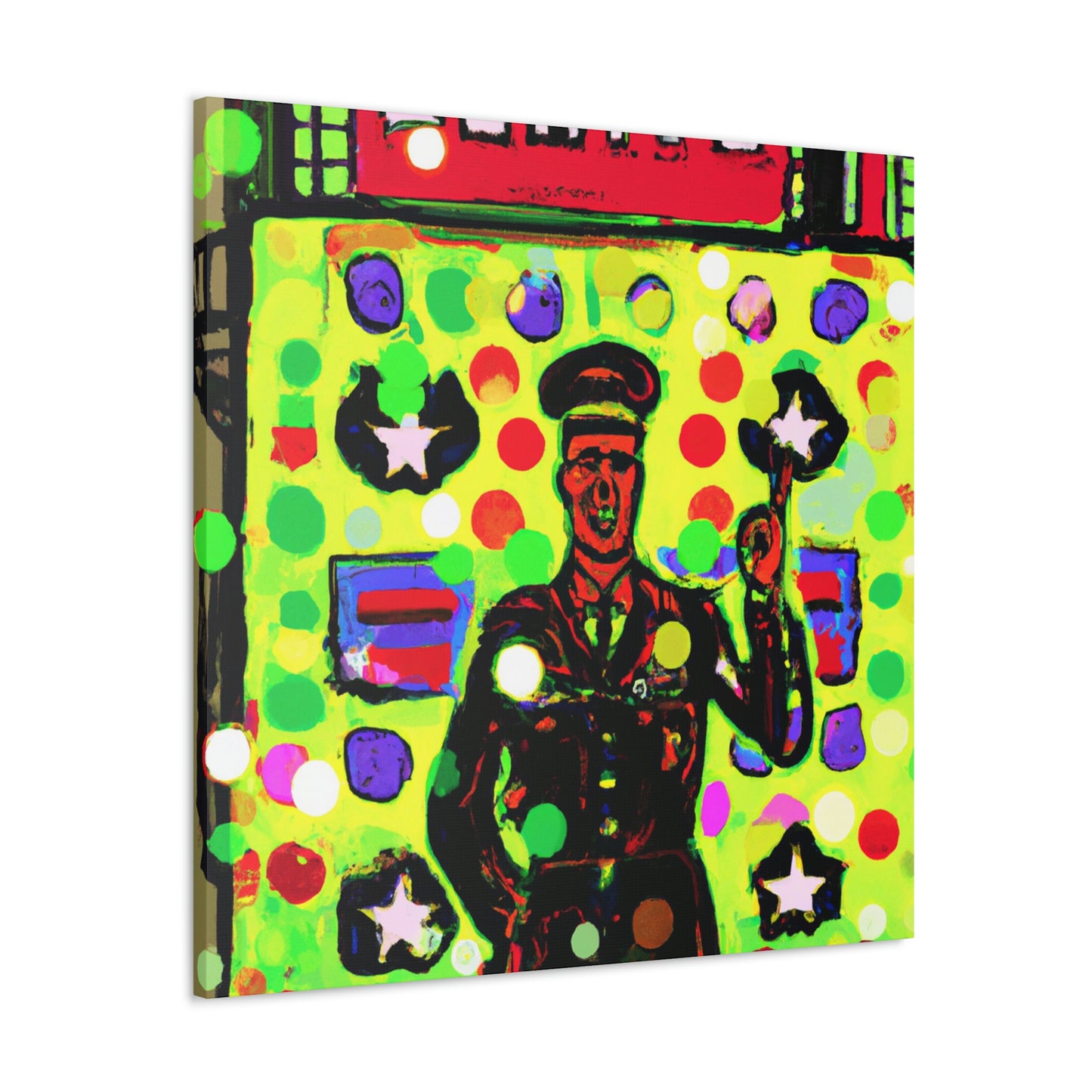 Supply Sergeant Pop Art - Canvas