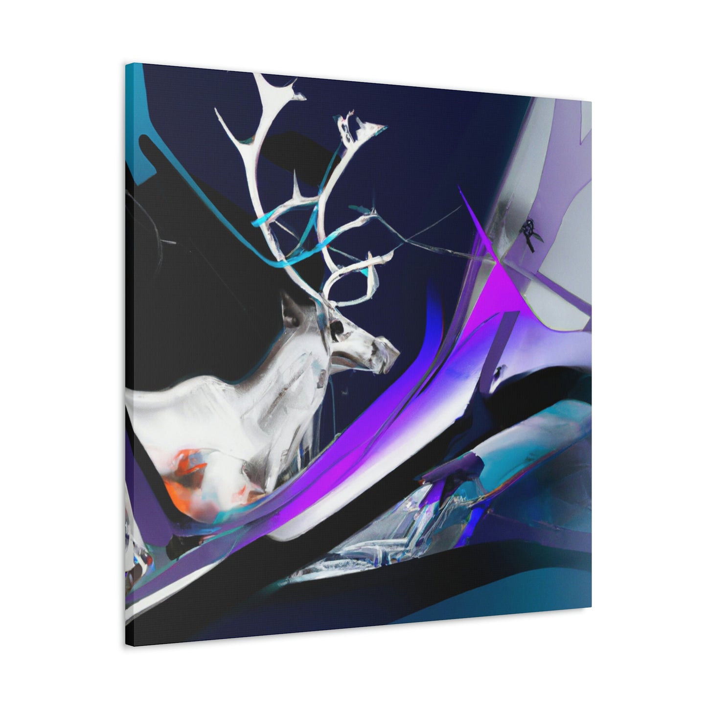 Reindeer in Winterland - Canvas