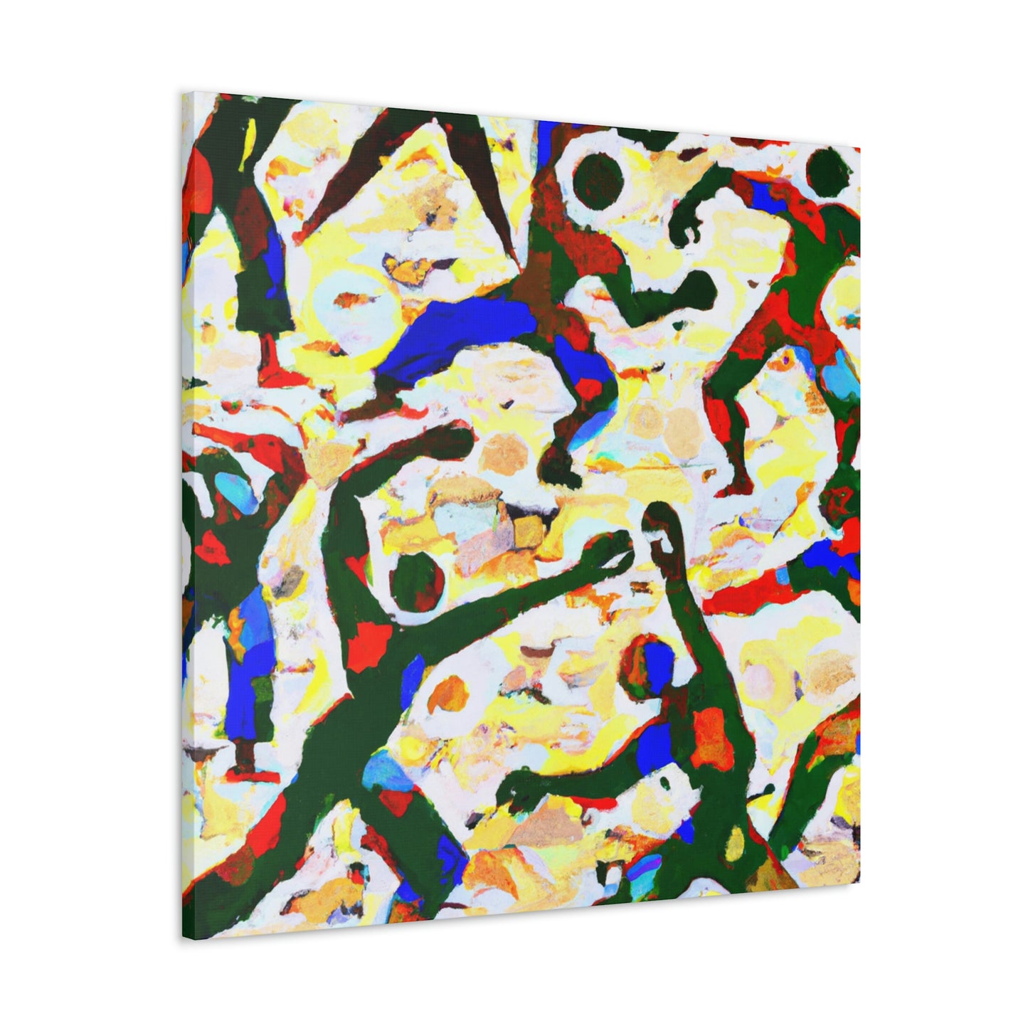 "Martial Arts Expressionism" - Canvas