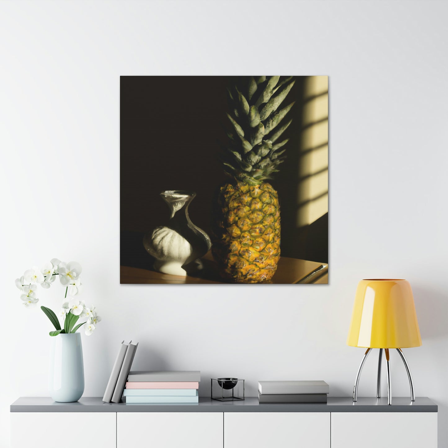 "Pineapple Paradise Deco" - Canvas