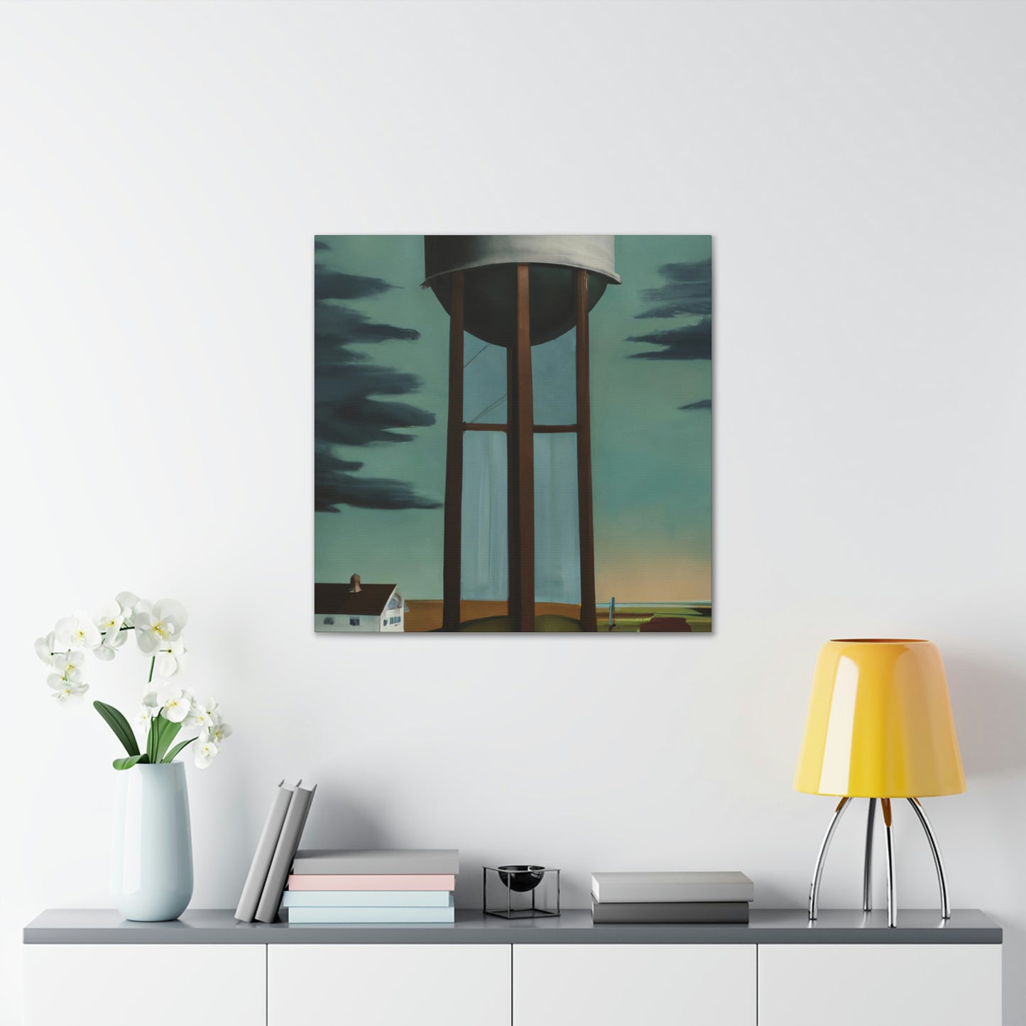 "Towering Water Surrealism" - Canvas