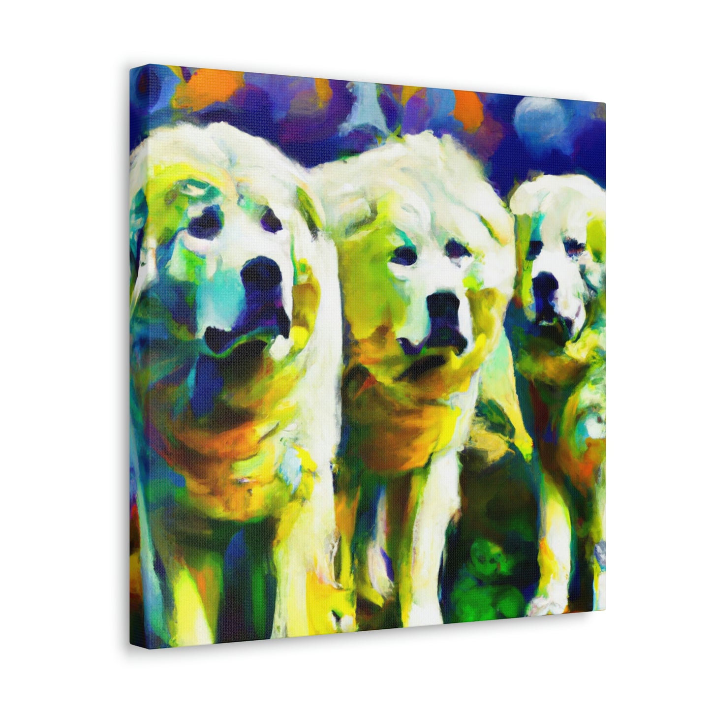 Great Pyrenees Mystery - Canvas