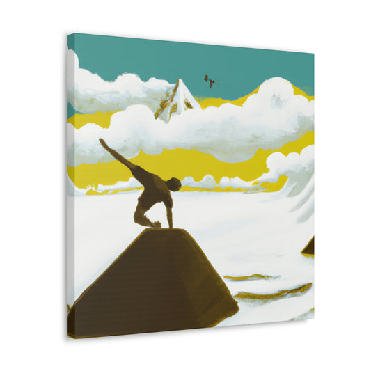 Yoga in Simplicity - Canvas