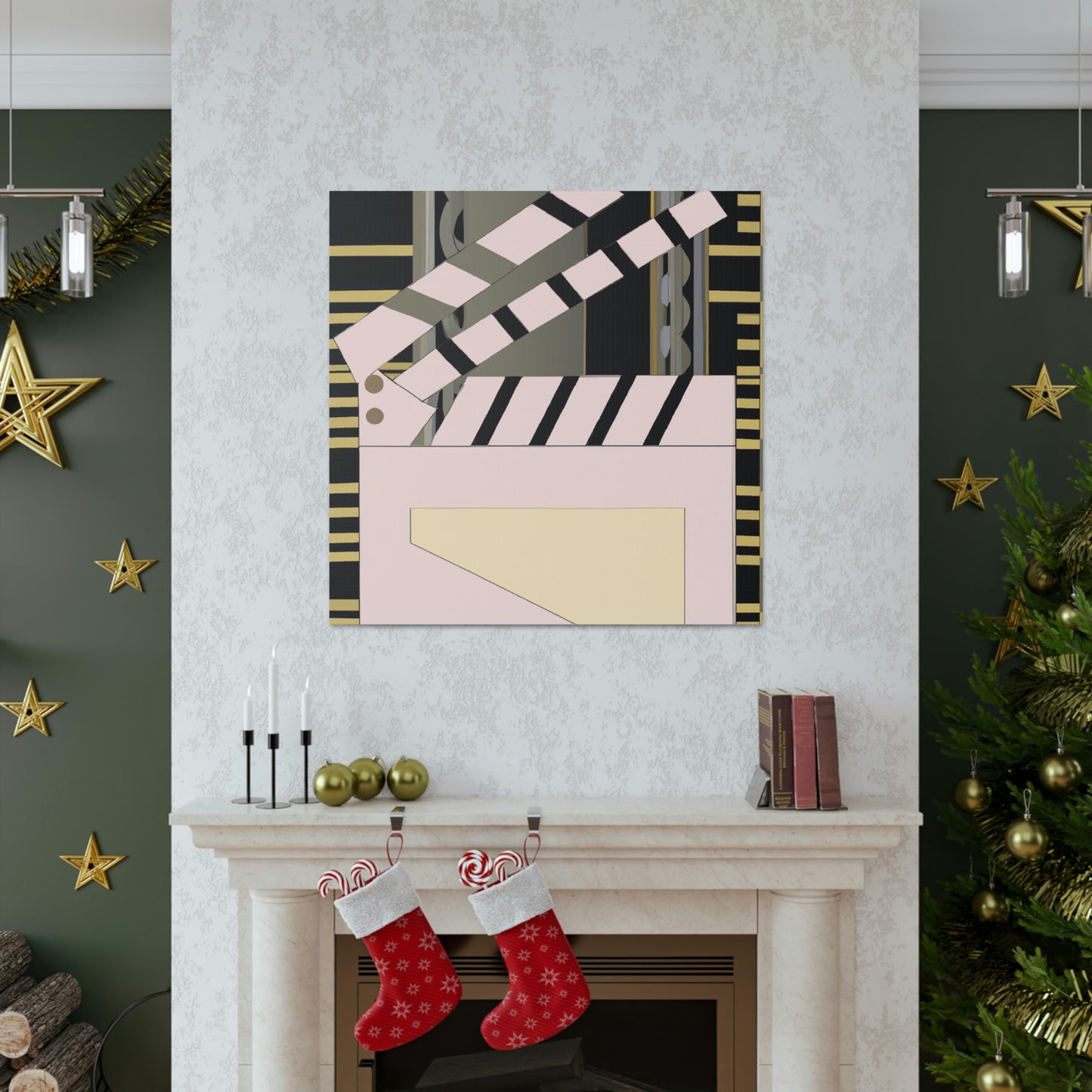 Glittering Cinema Dreams - Canvas