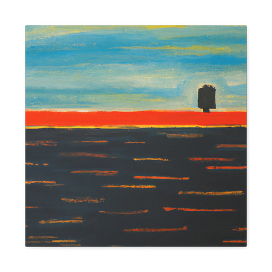 "Seawall's Simplicity" - Canvas