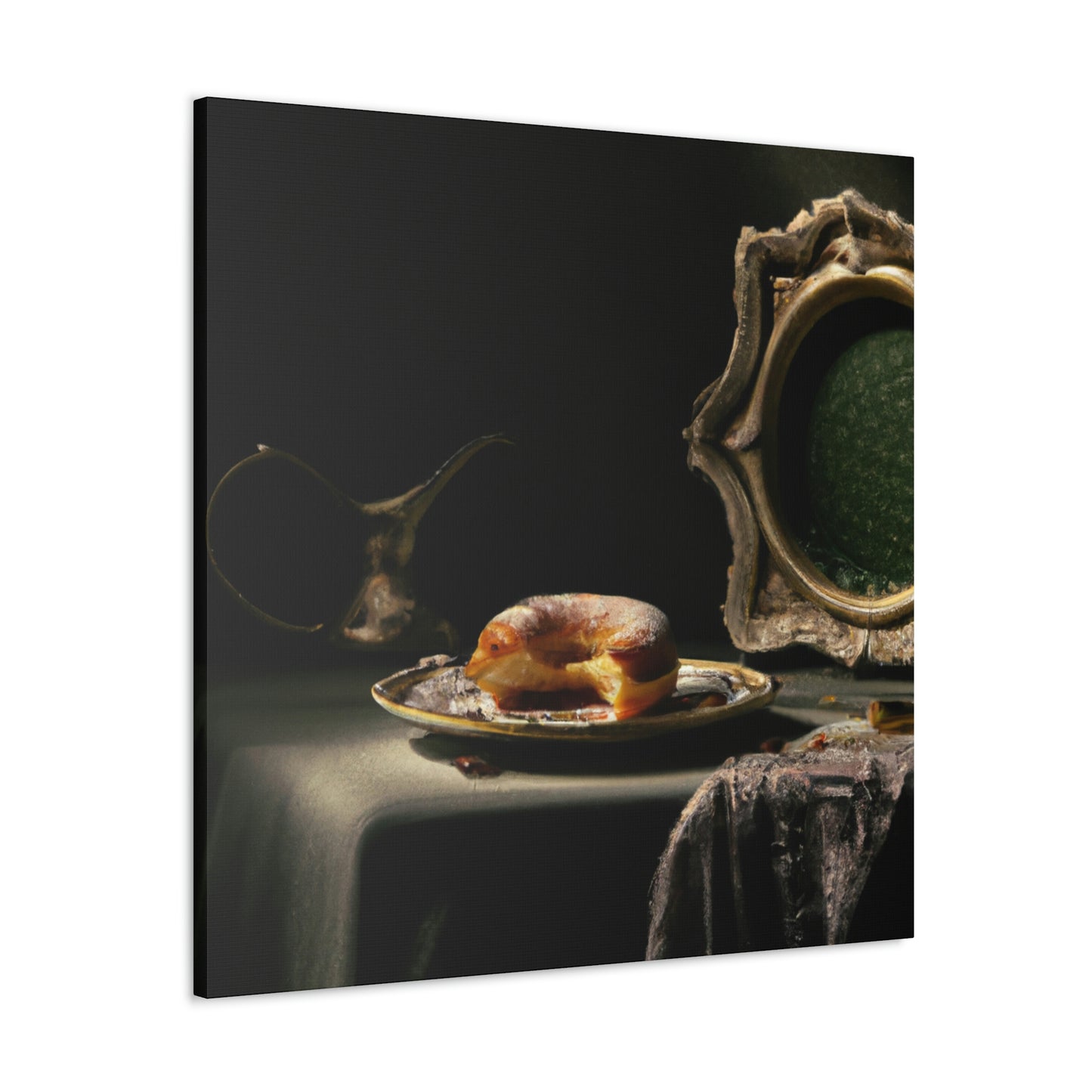 Deliciously Decorative Donut - Canvas