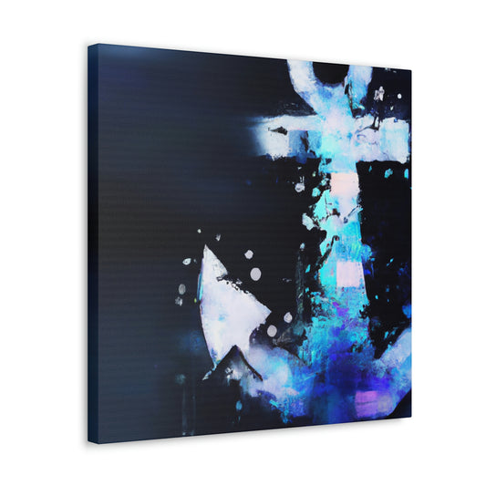 Anchor in Reflection - Canvas