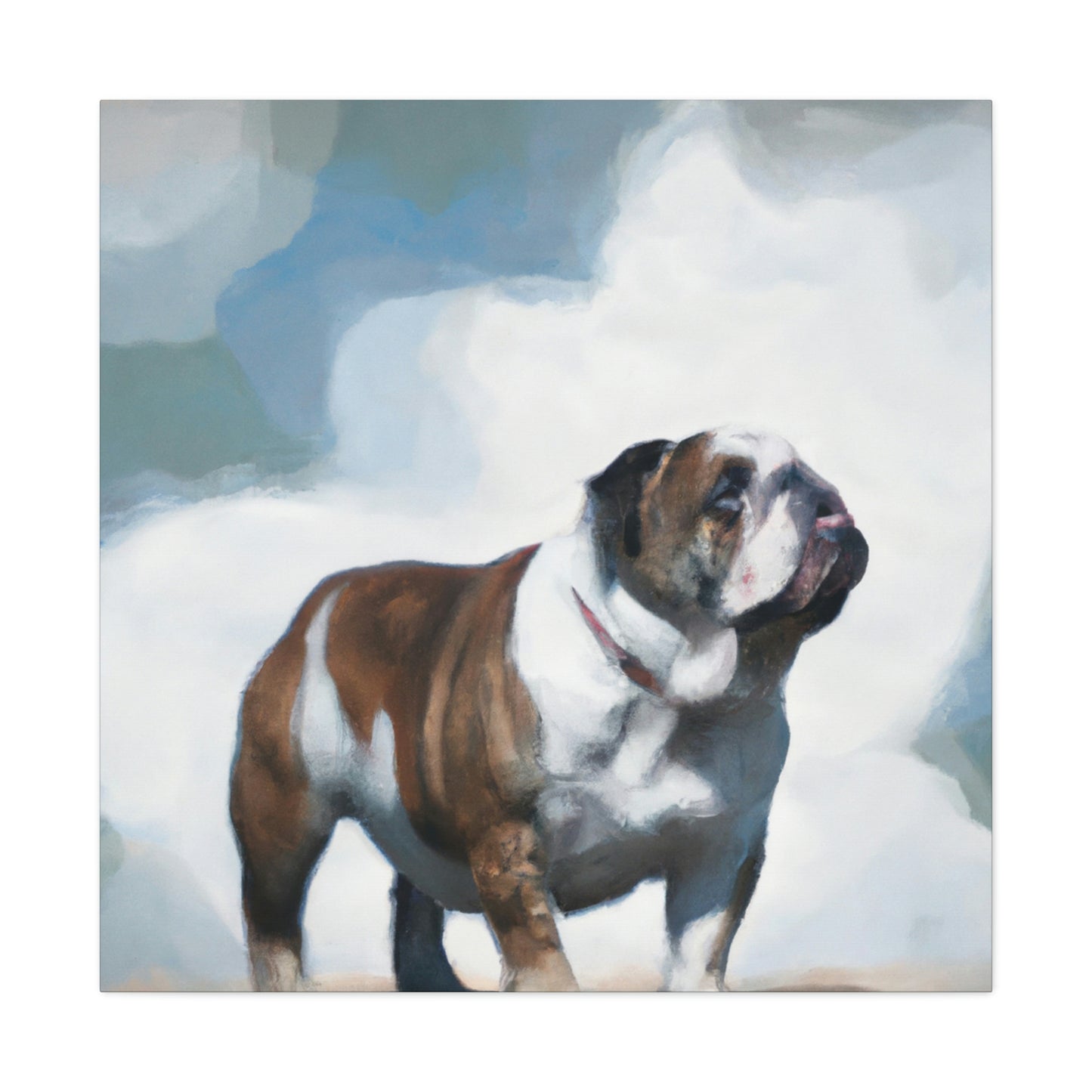 "English Bulldog Simplicity" - Canvas