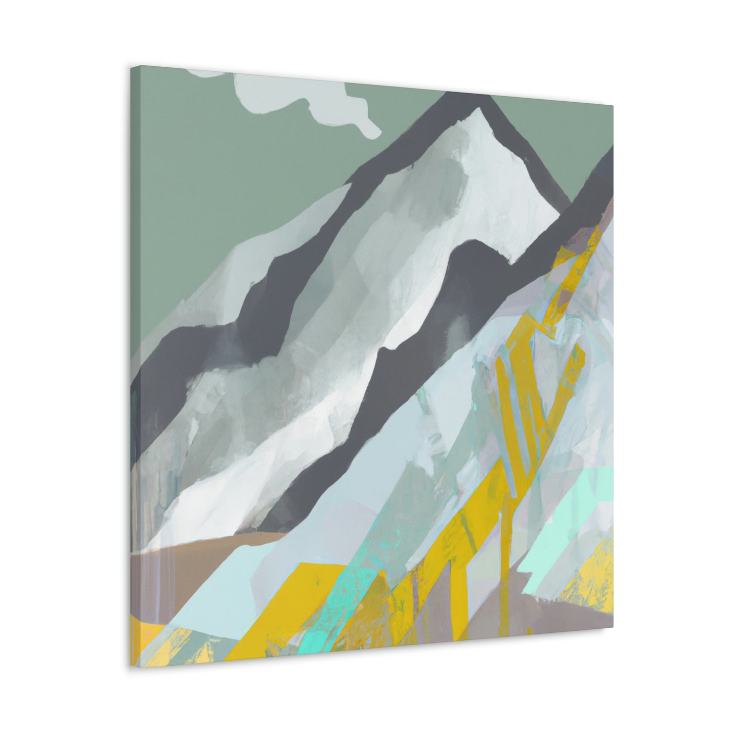 Mountain Majesty Painting - Canvas