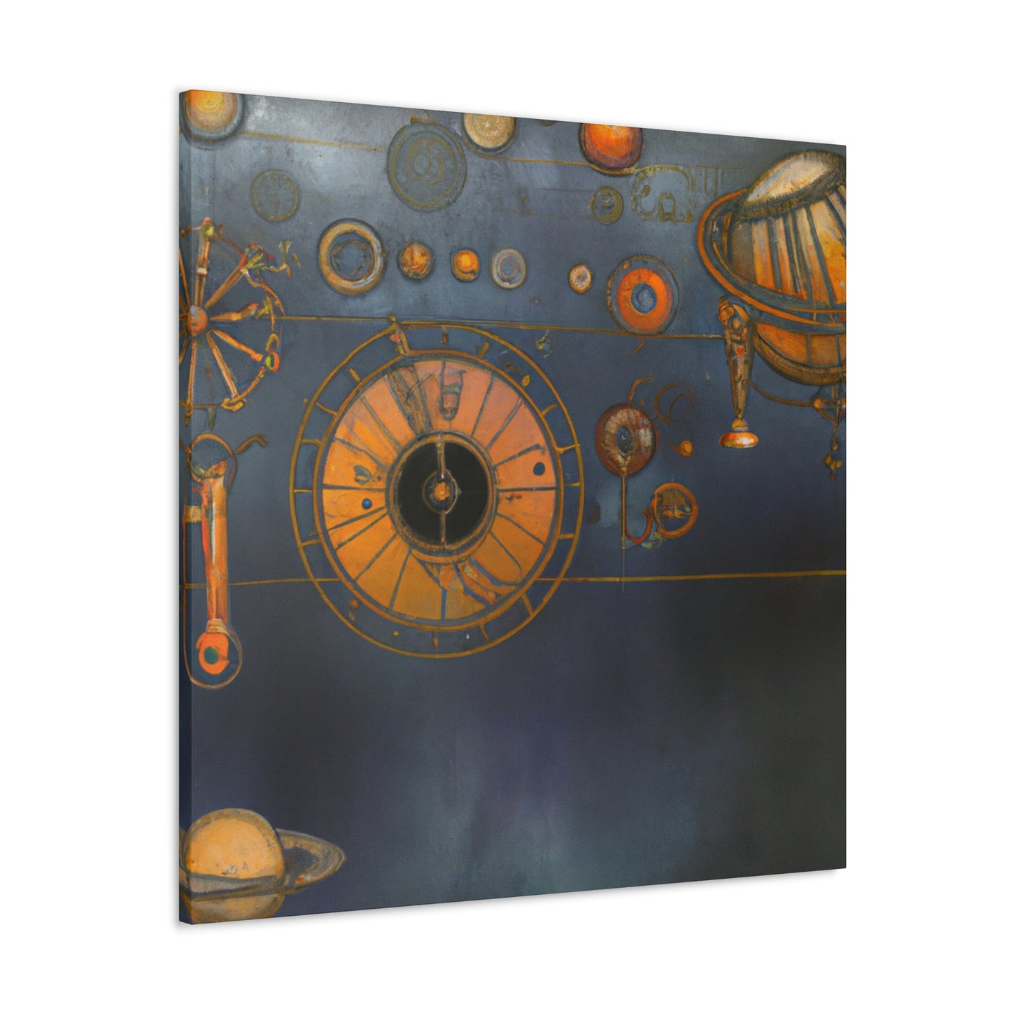 Steampunk Solar Sky - Canvas