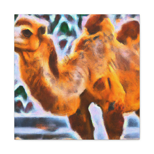 "Silent Camel Migration" - Canvas