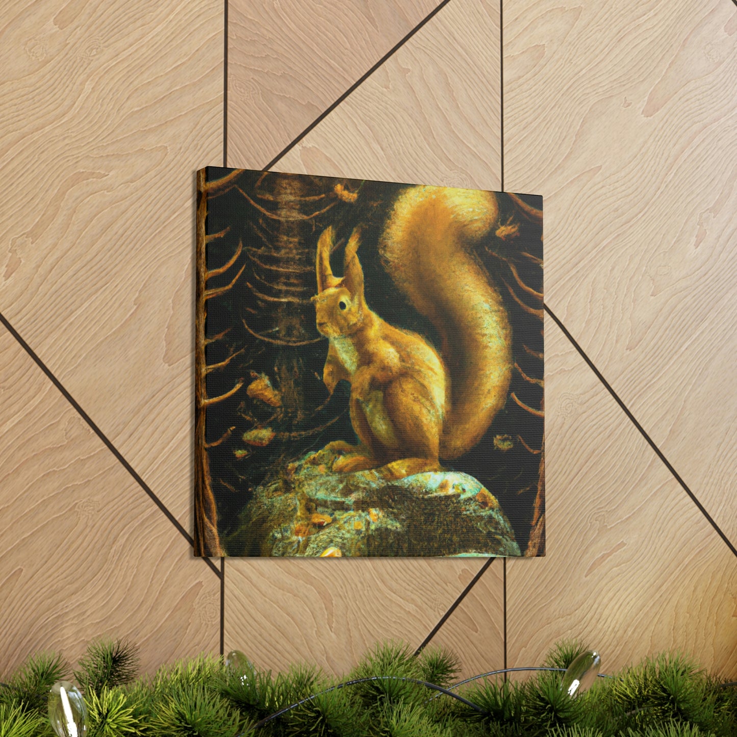 Squirrels in Splendor - Canvas