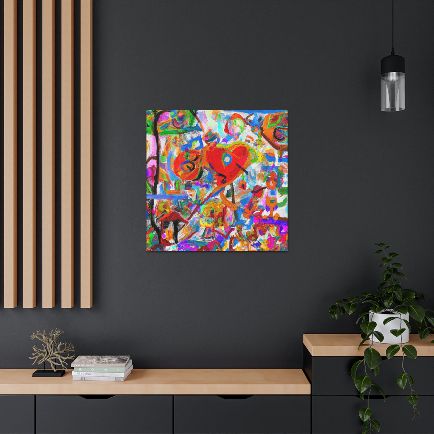 Love Garden Ecstasy - Canvas