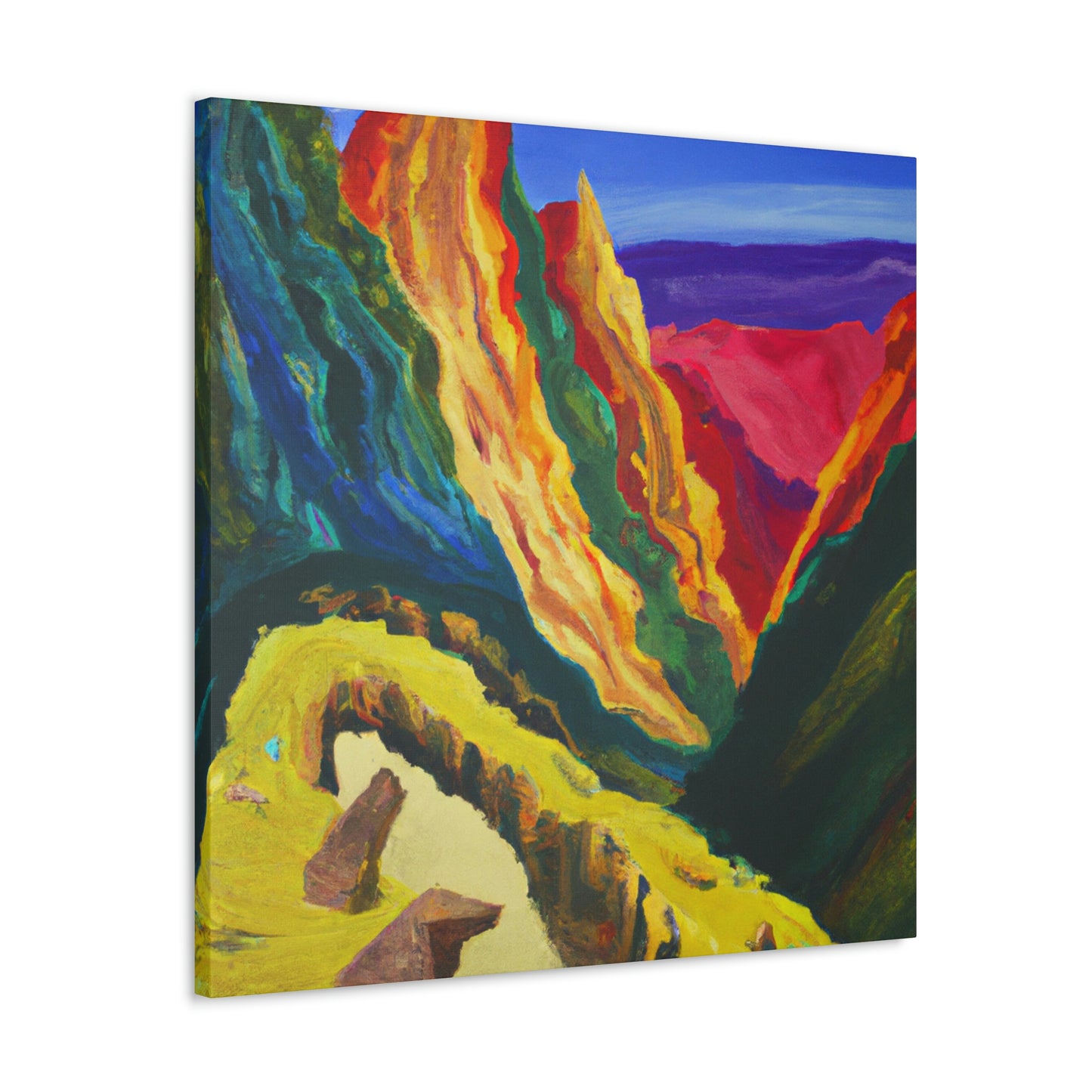 Desert Rock Reverie - Canvas