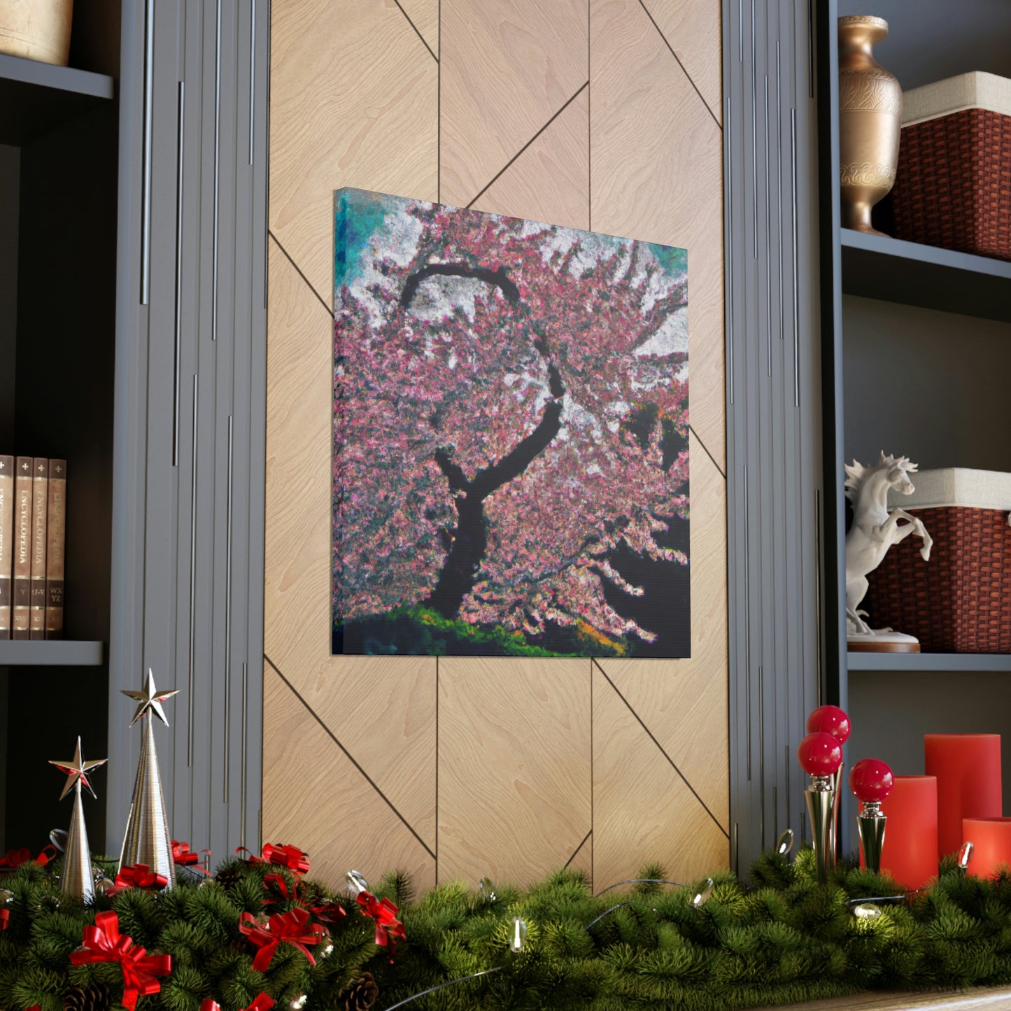 Cherry Blossom Reflection - Canvas