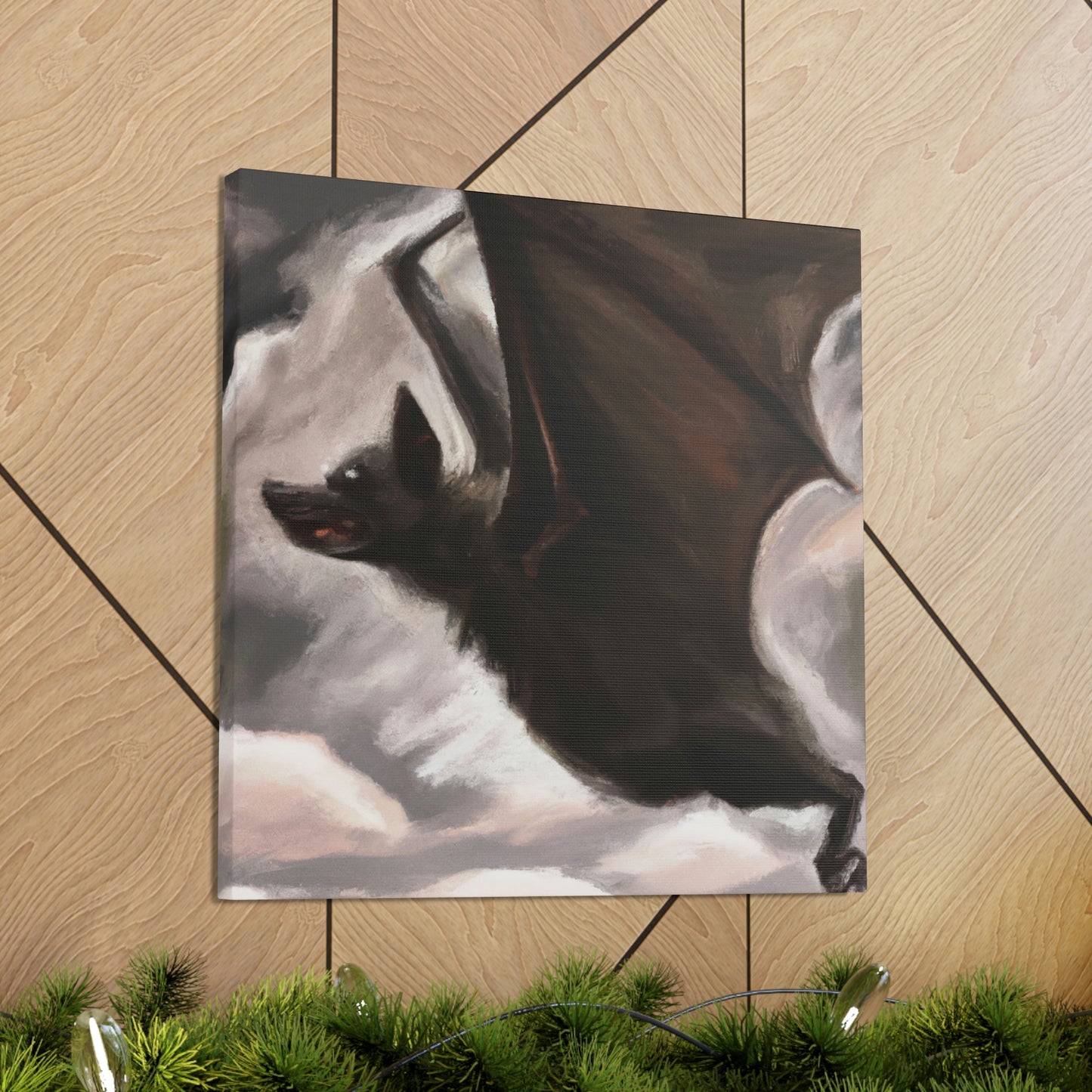 "Skyful of Bats" - Canvas