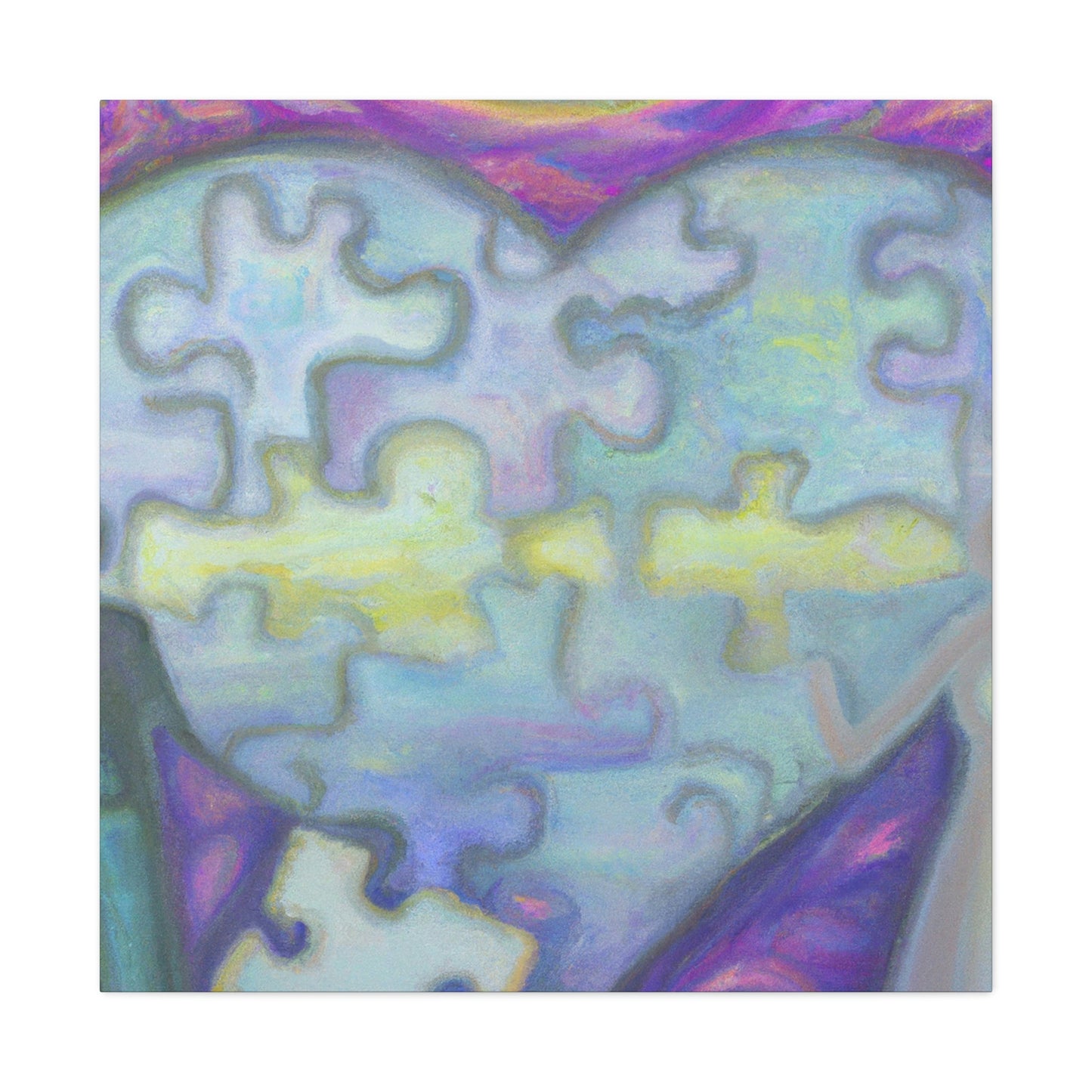 Love's Joyous Puzzle - Canvas