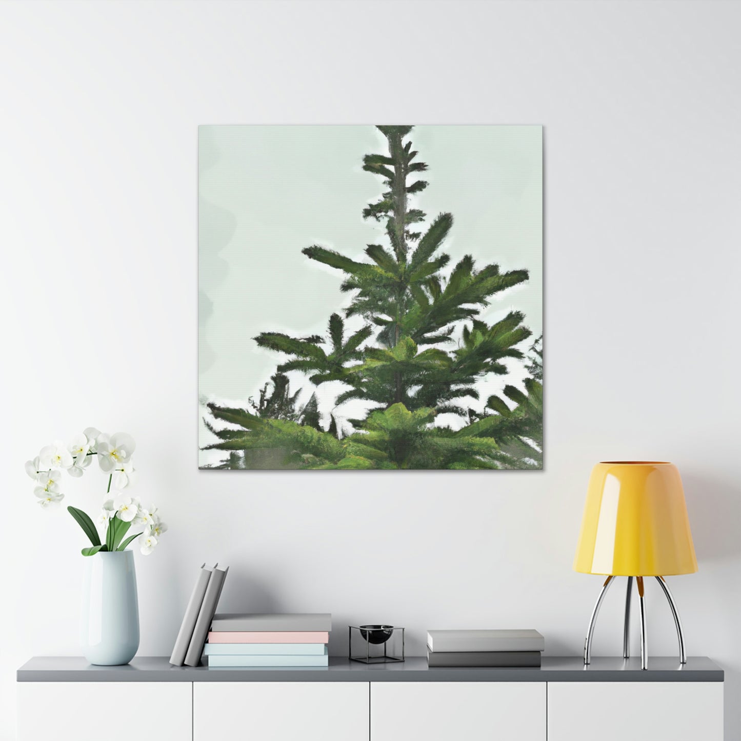 Douglas Fir Solitude. - Canvas