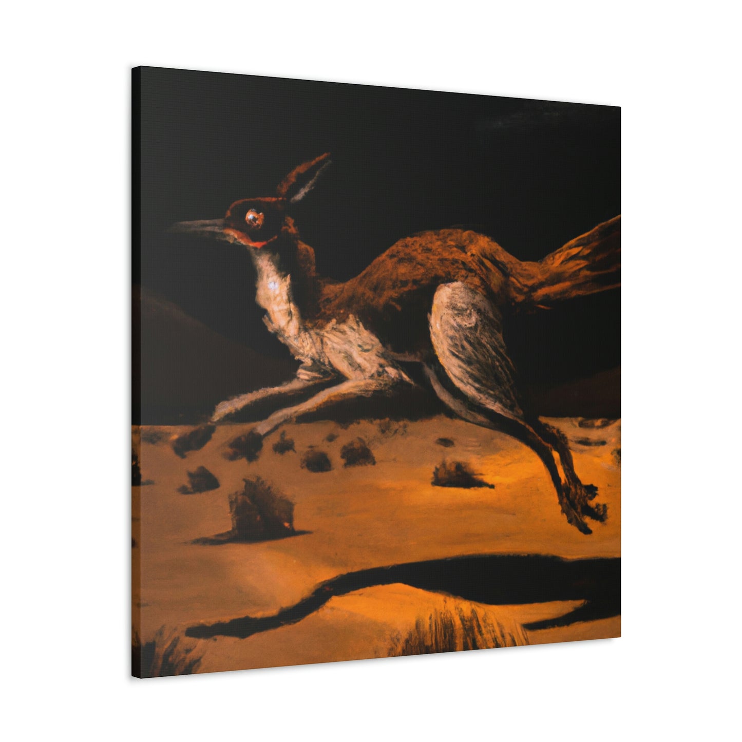 Fast and Fearless Roadrunner - Canvas