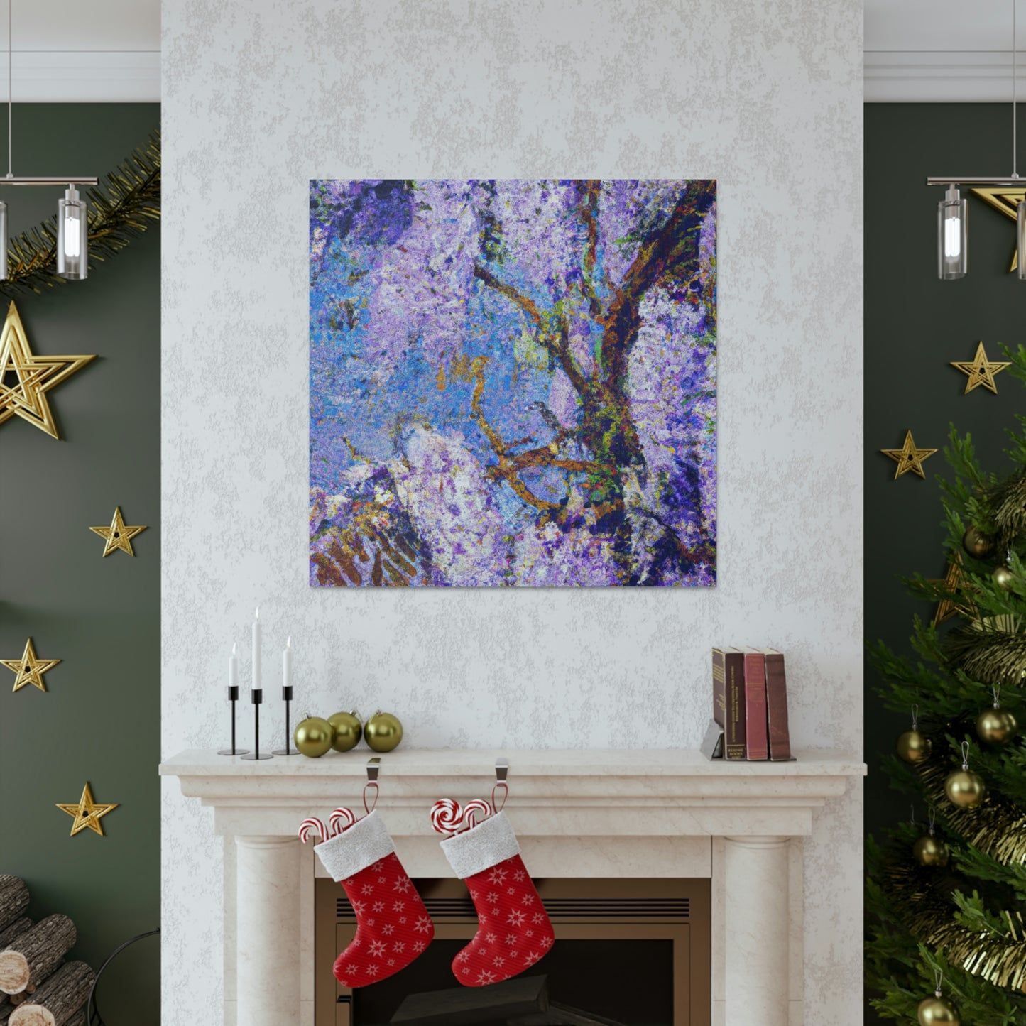 Wisteria in Bloom - Canvas