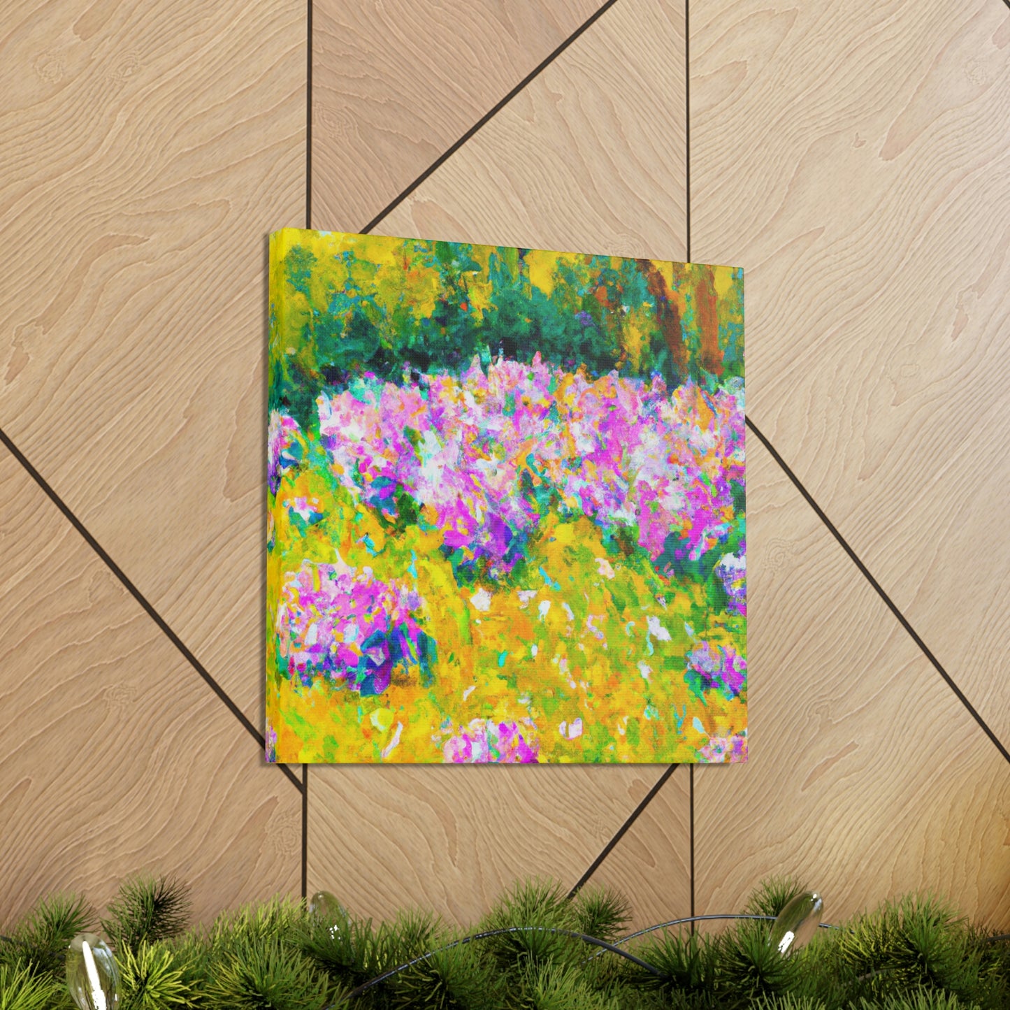 "Dancing Light Irises" - Canvas