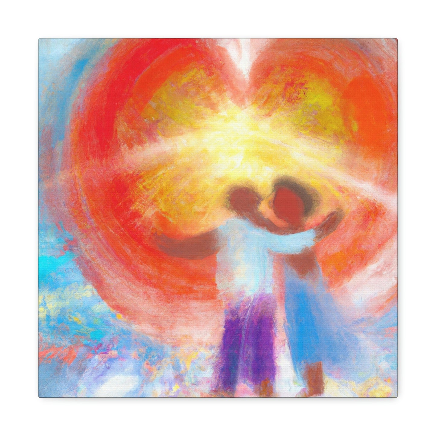 "Love Halo Illuminated" - Canvas