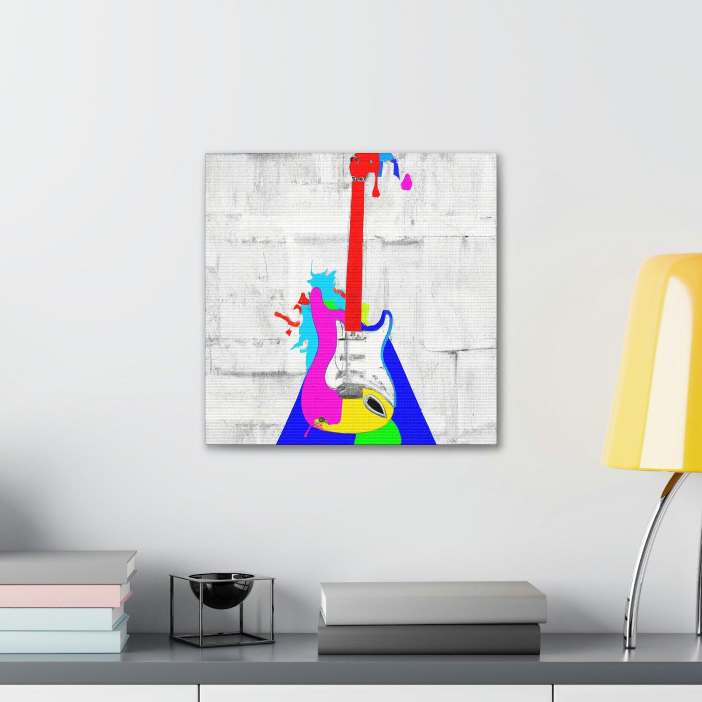 "Fender in Minimalism" - Canvas