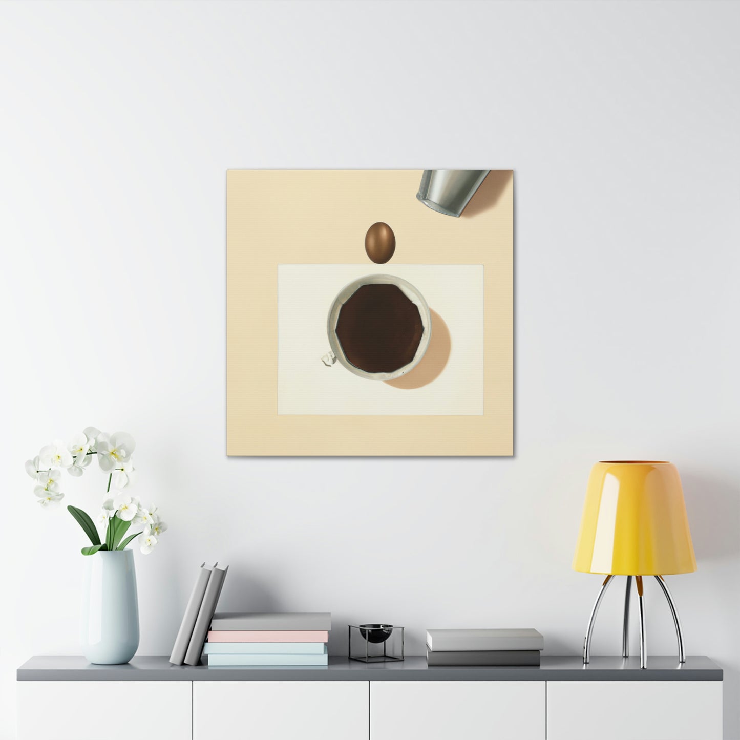 Coffee Simplified Art - Canvas