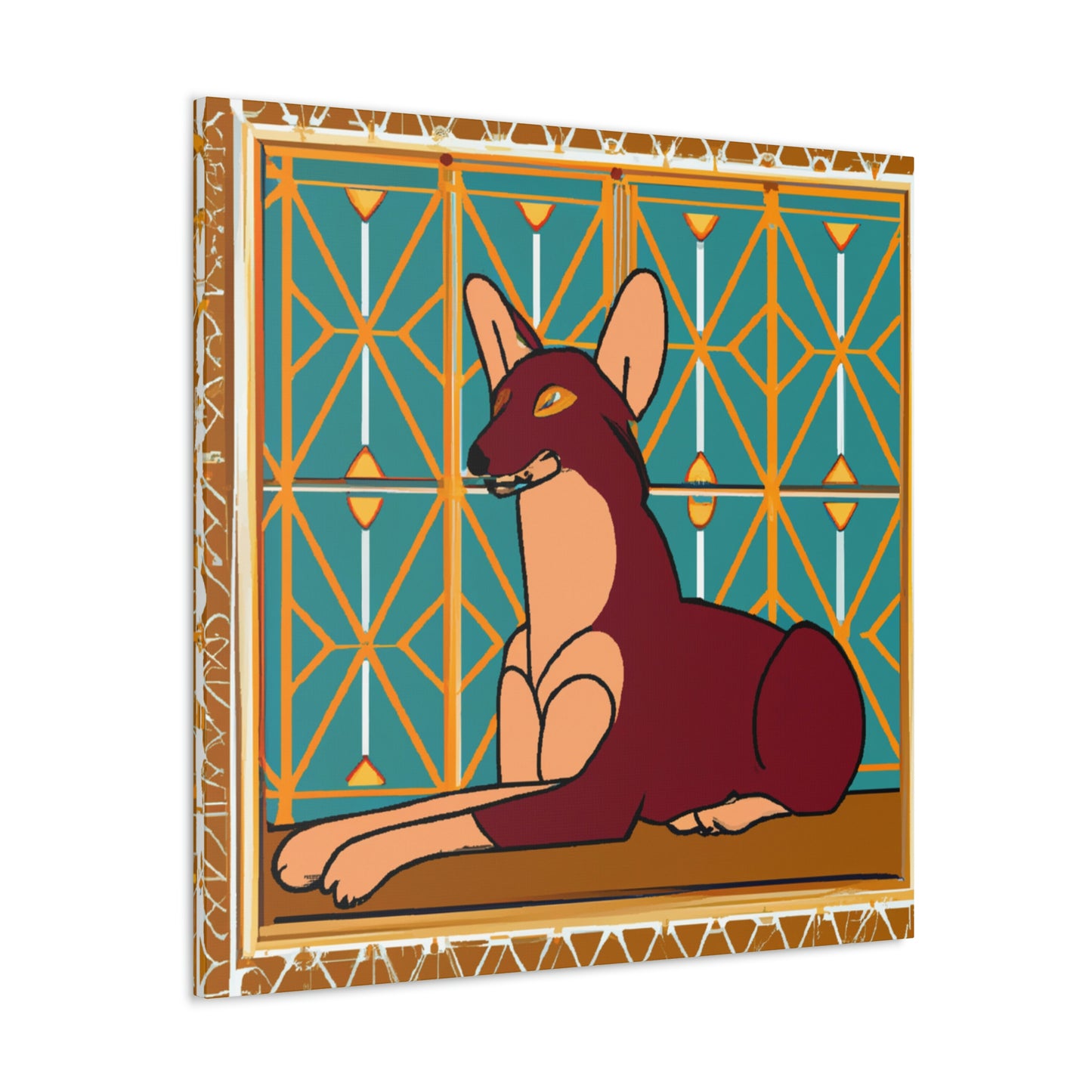 Dhole Deco Dance - Canvas