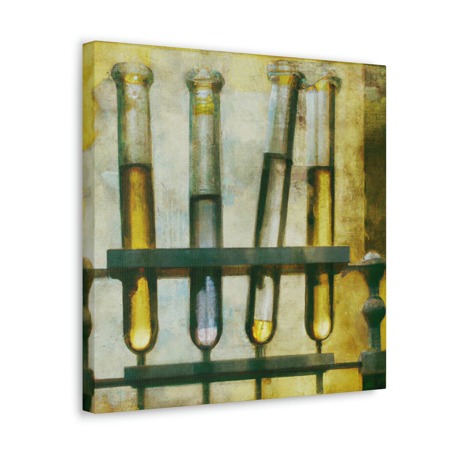 "Test Tube Alchemy Vision" - Canvas