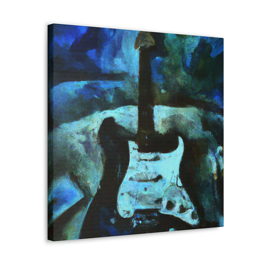 Fender in Abstract Forms - Canvas