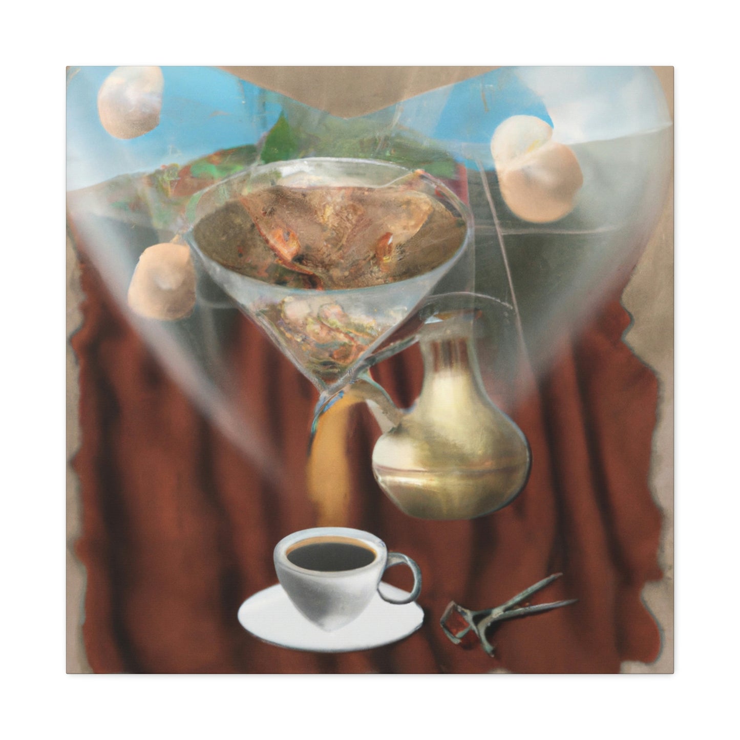 Coffee Wonder Surreal - Canvas