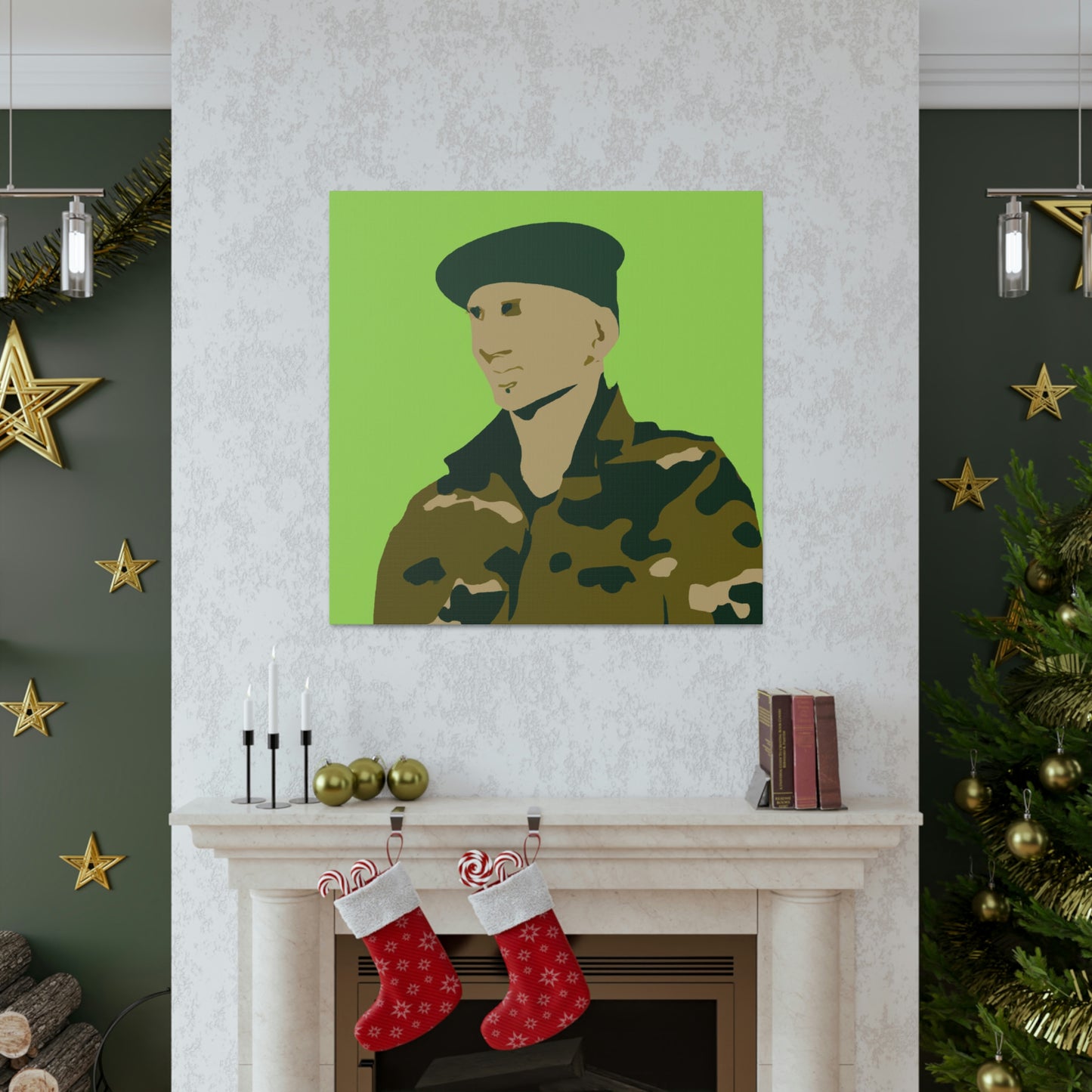 "Honoring The Supply Sergeant" - Canvas