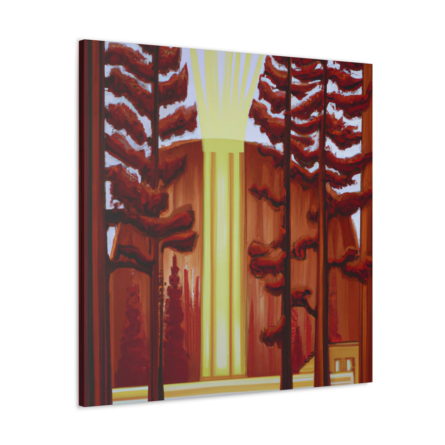 "Redwood Reverie 1920s" - Canvas