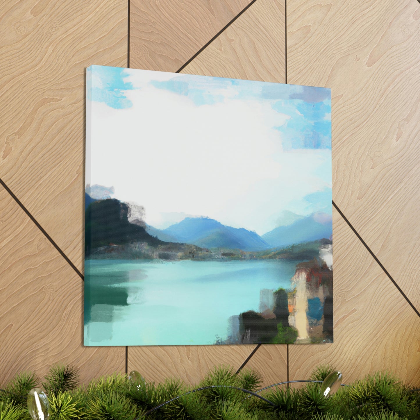 "Lake Reflections Sunrise" - Canvas