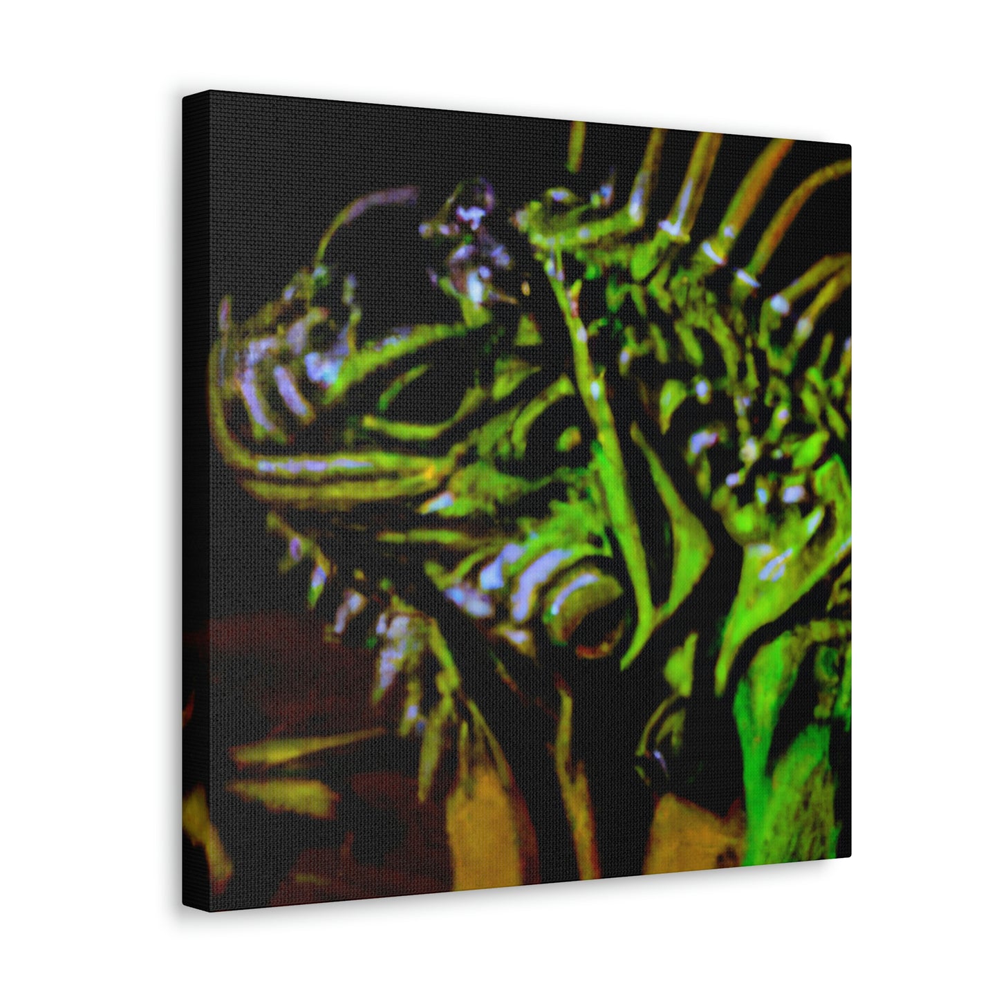 Iguana in Springtime - Canvas