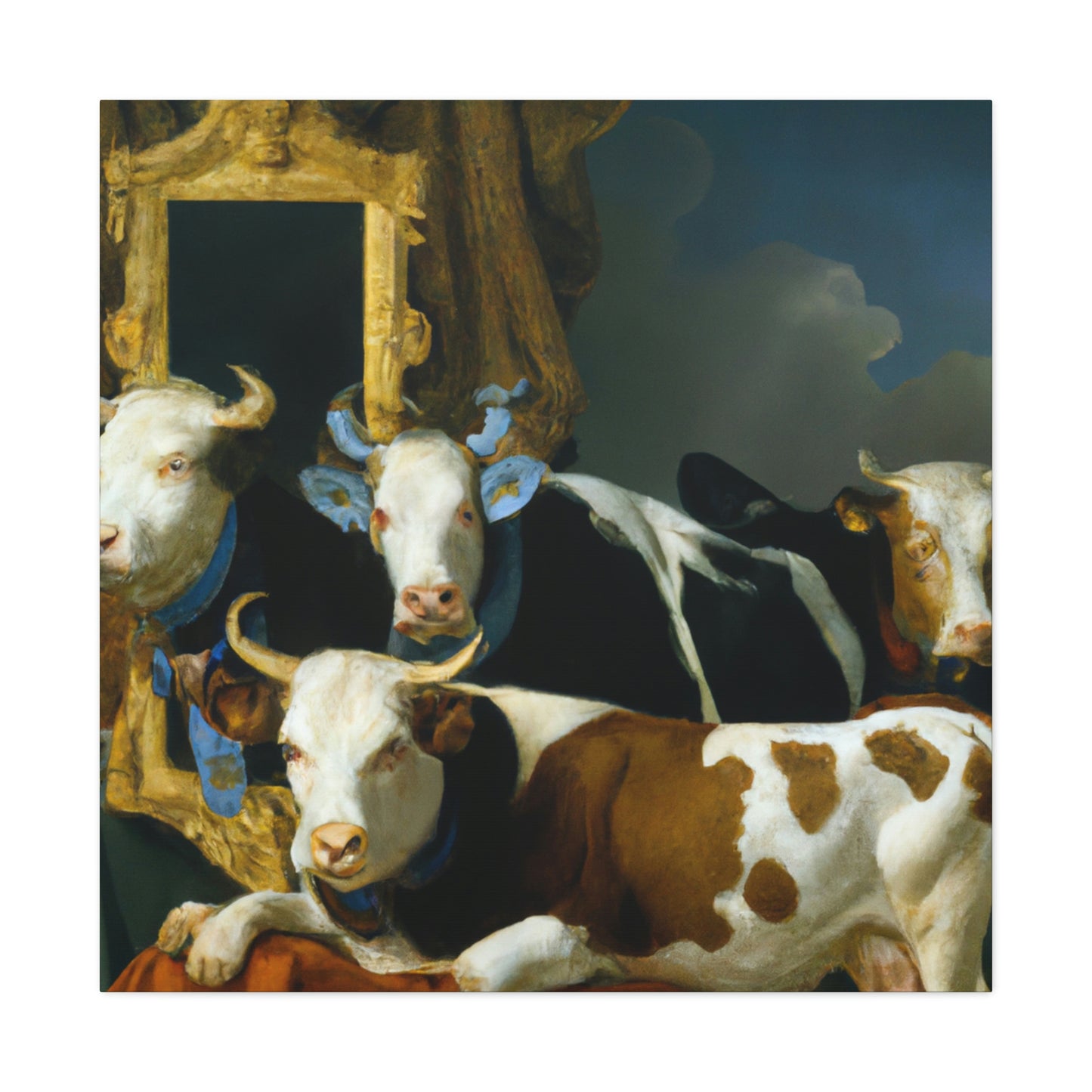 Grazing in the Baroque - Canvas