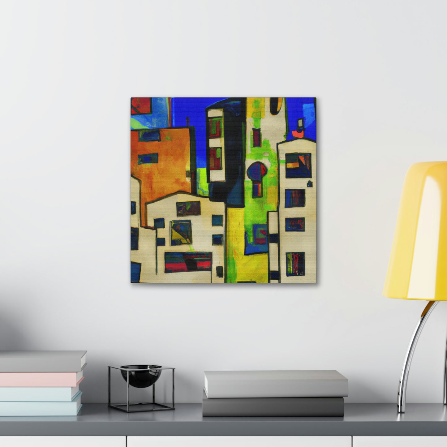 "Bauhaus: Expressionist Dream" - Canvas