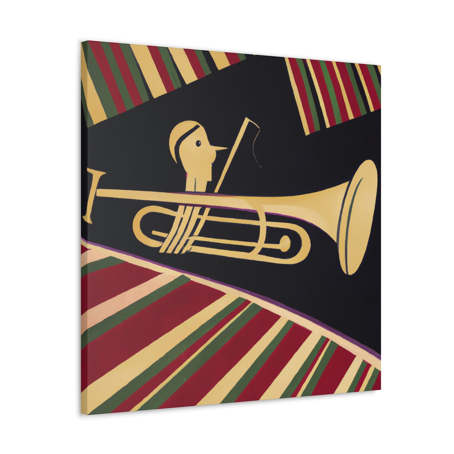 Resounding Jazz Trumpets - Canvas