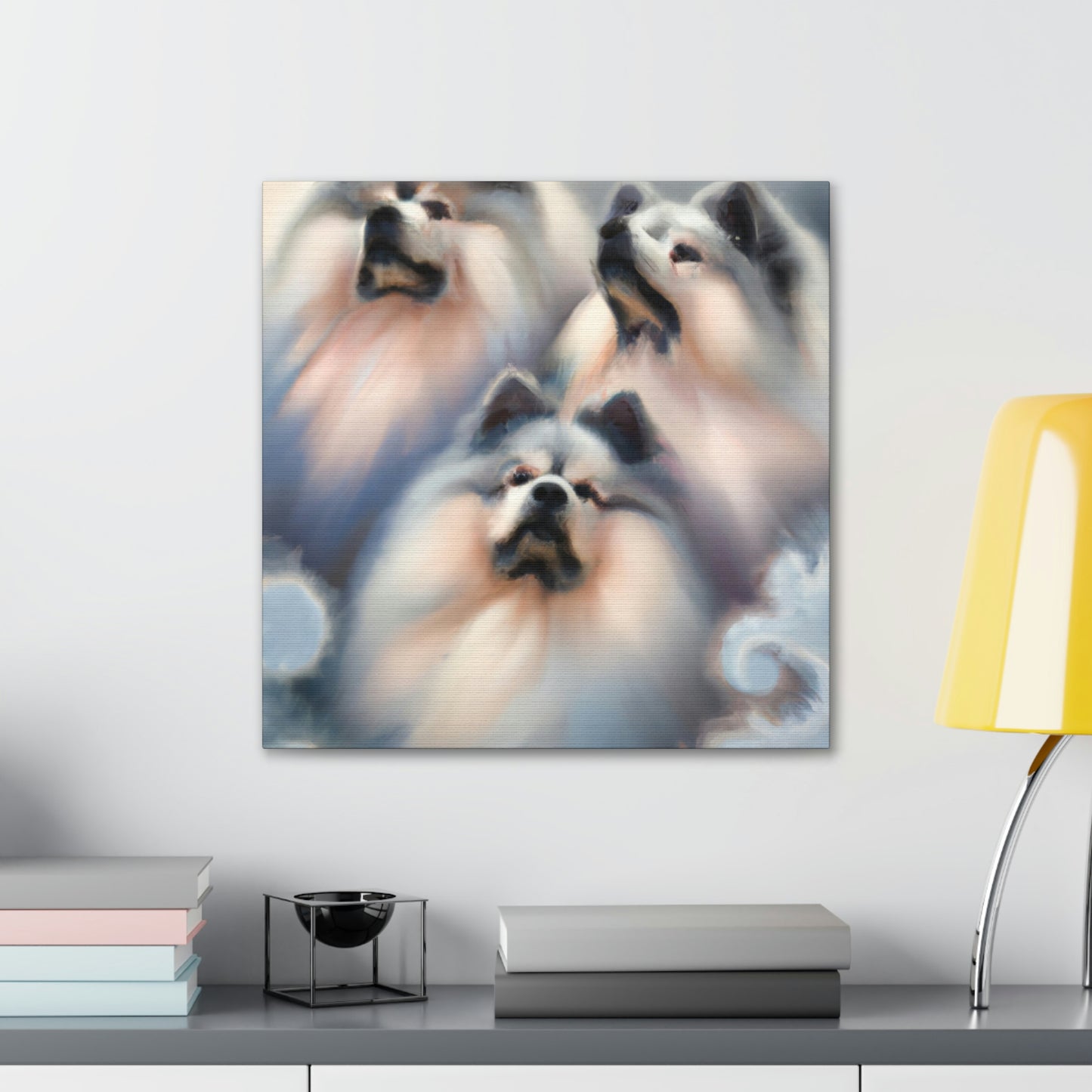 Keeshond Art Deco - Canvas