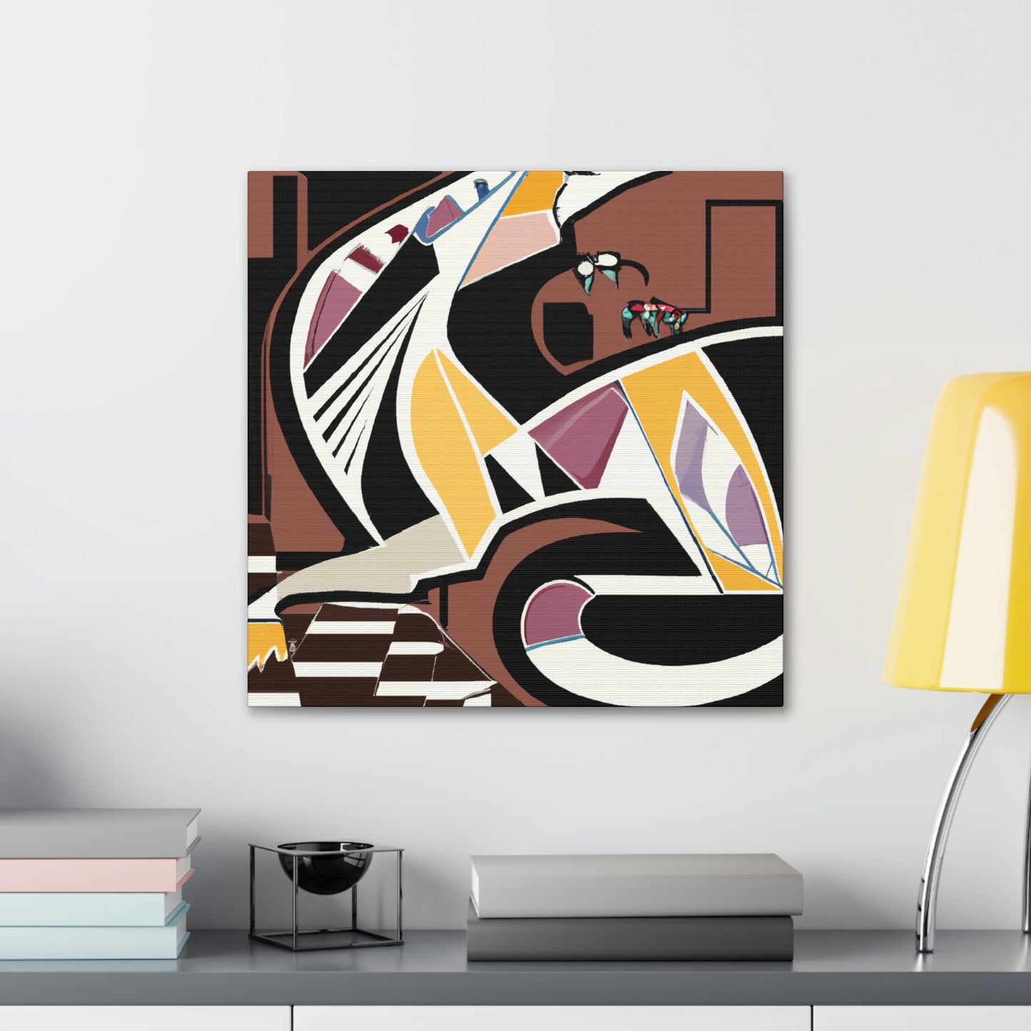 Gila Monster Elegance. - Canvas