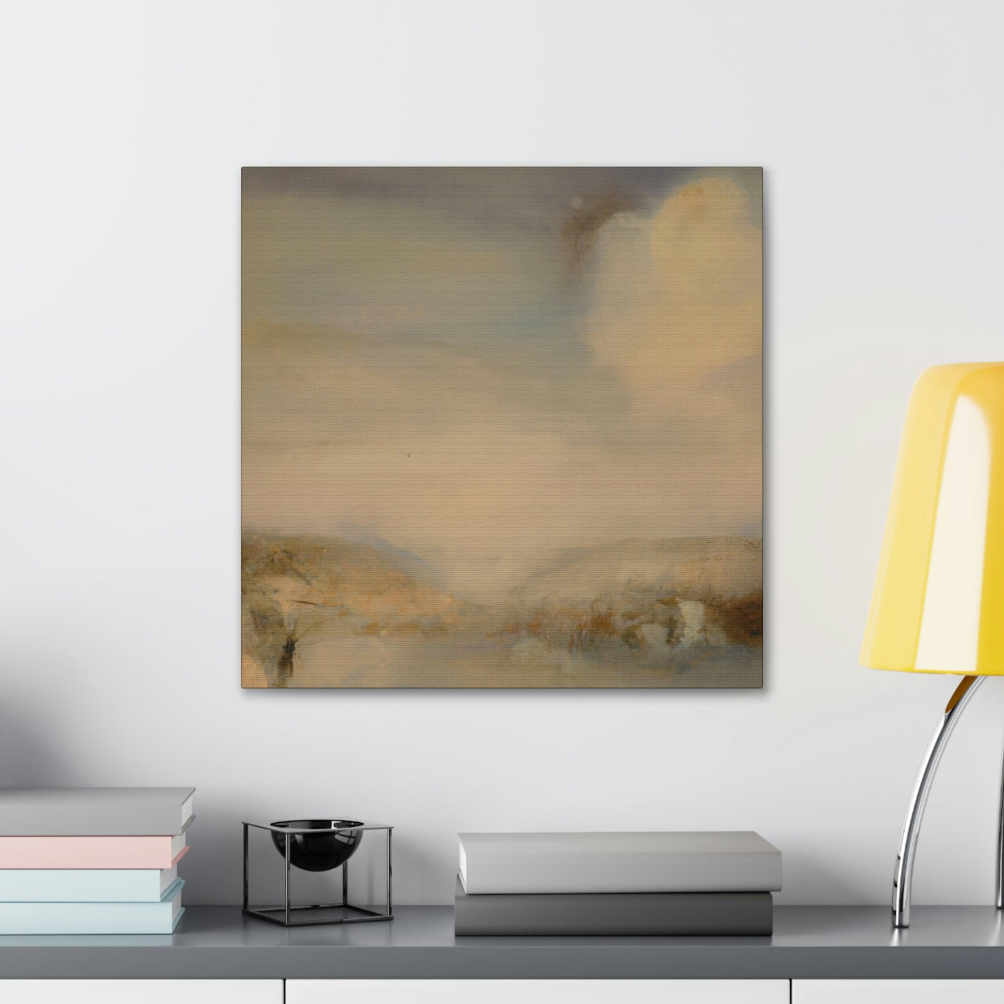 "Bay at Dusk Setting" - Canvas