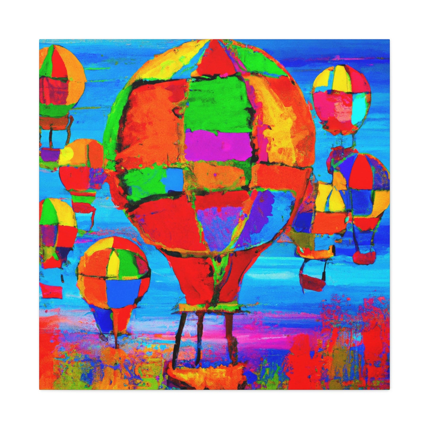 "Balloons in Dreamscapes" - Canvas