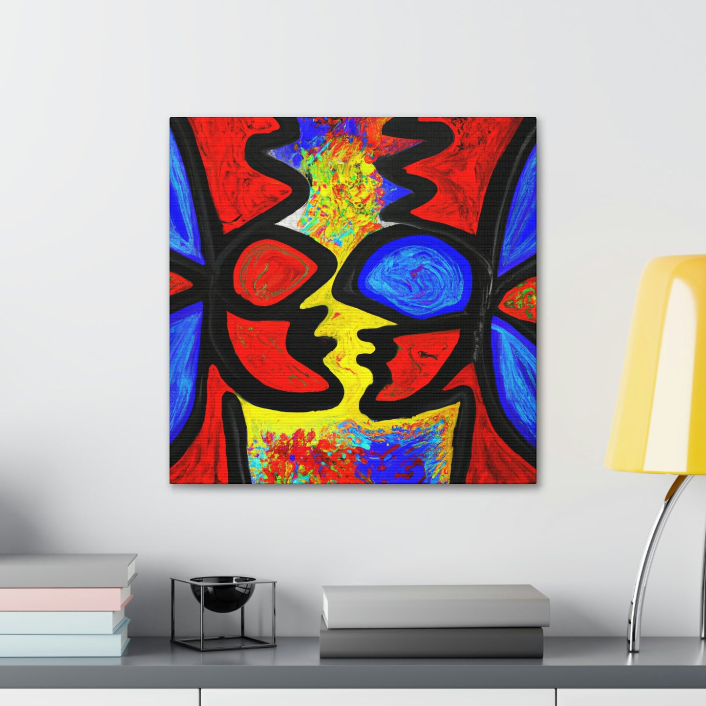 Love Winged Embraces - Canvas