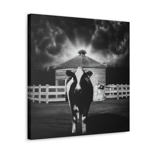 Milk Cow Metamorphosis - Canvas