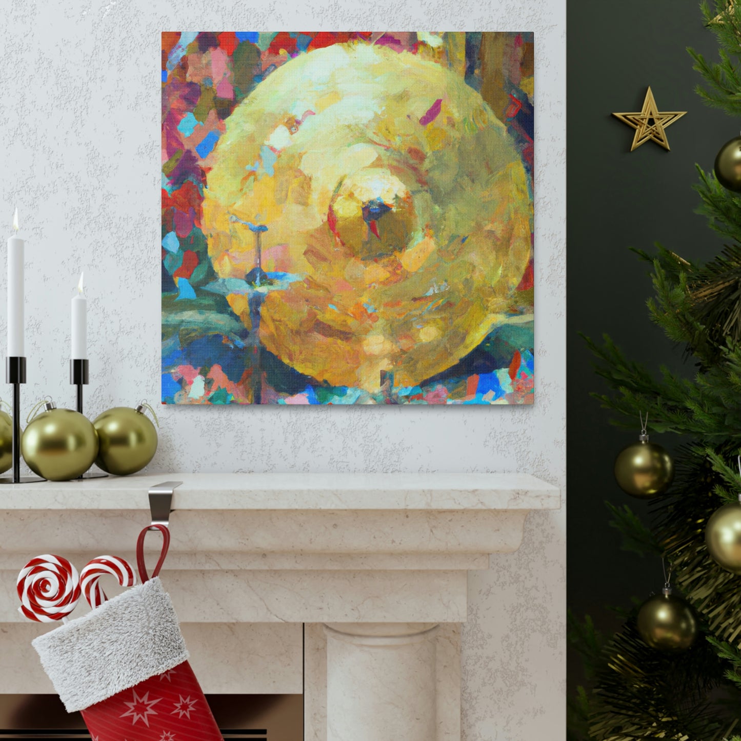 "Cymbal Cadence - Canvas" - Canvas