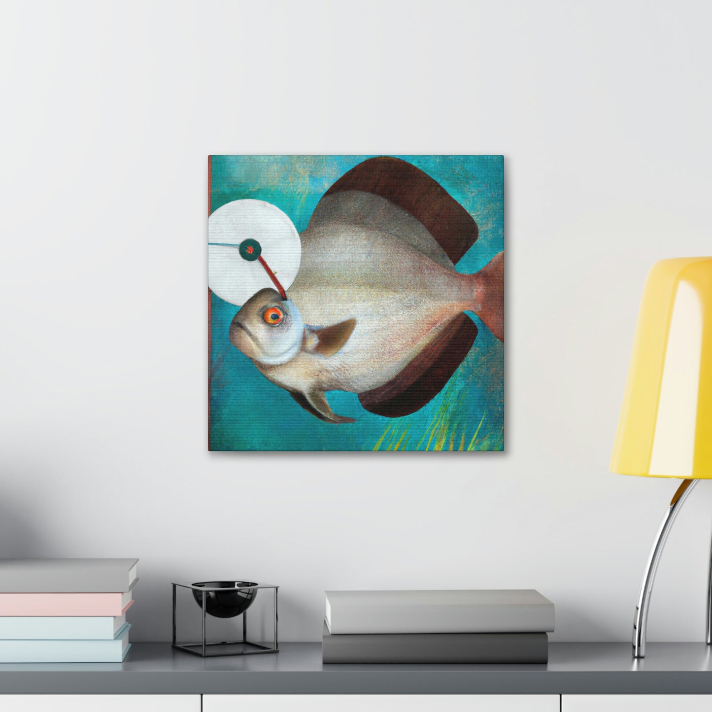 Discus in the Clouds - Canvas