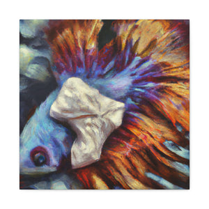 "Surreal Betta Flying" - Canvas